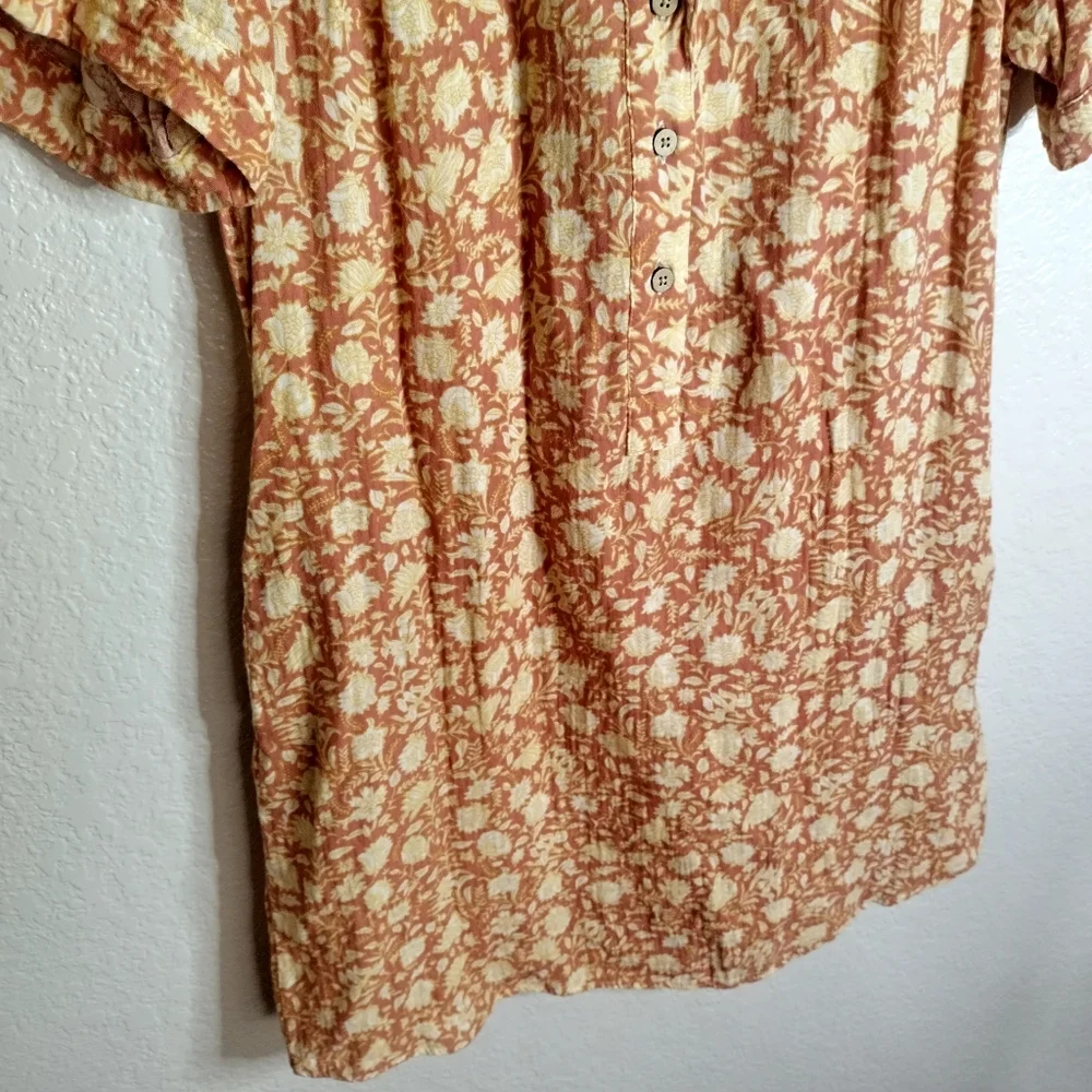 Faherty Hana Sierra India Floral Mini Dress Sz S - Picture 4 of 9